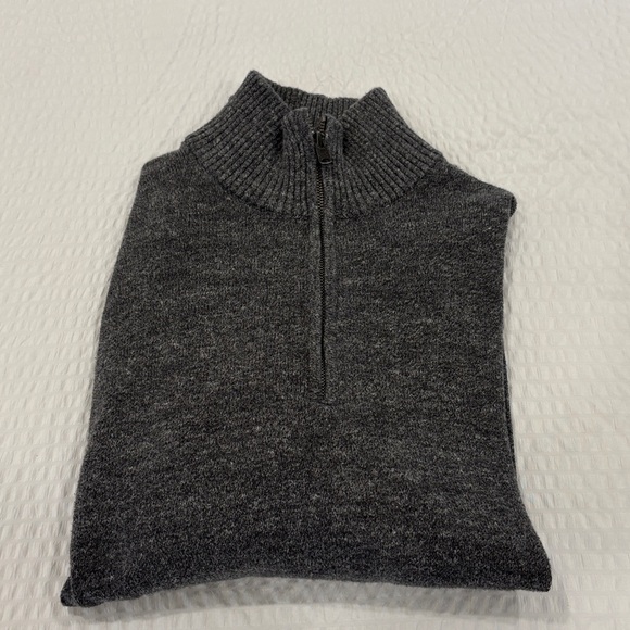 GAP Other - GAP Men's Charcoal Zip-Up Sweater